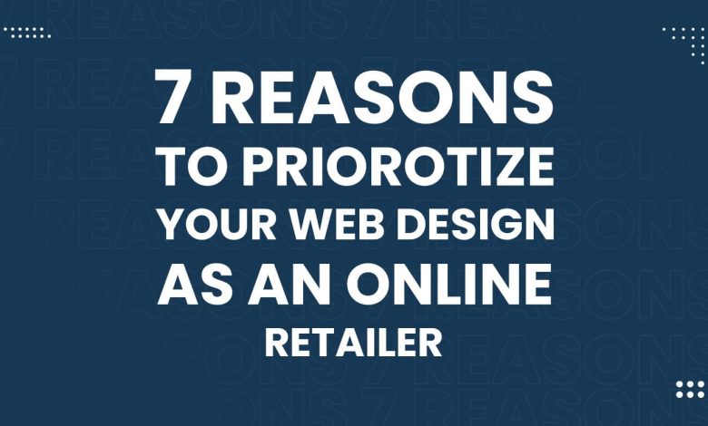 Web Design as an Online Retailer: