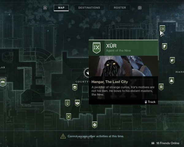 Xur Location