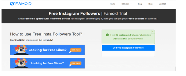 Famoid free followers