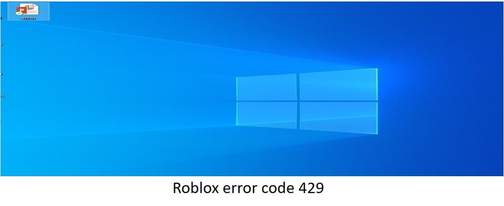 What is roblox error code 429