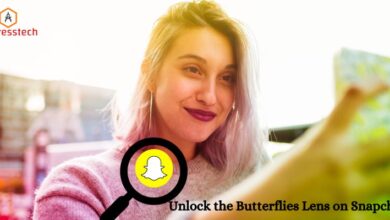 Photo of Features of Unlock the Butterflies Lens on Snapchat